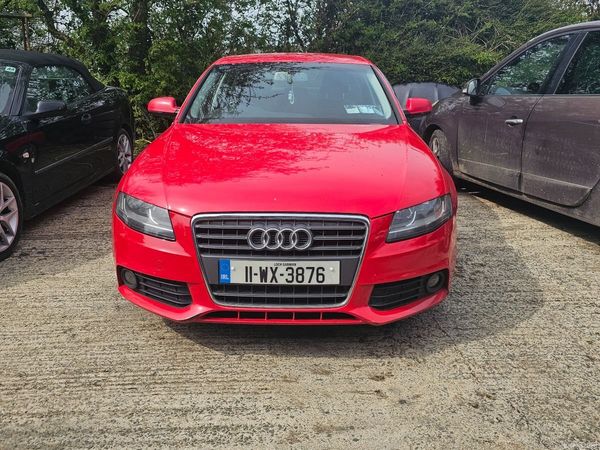 Audi A4 Saloon, Diesel, 2011, Red