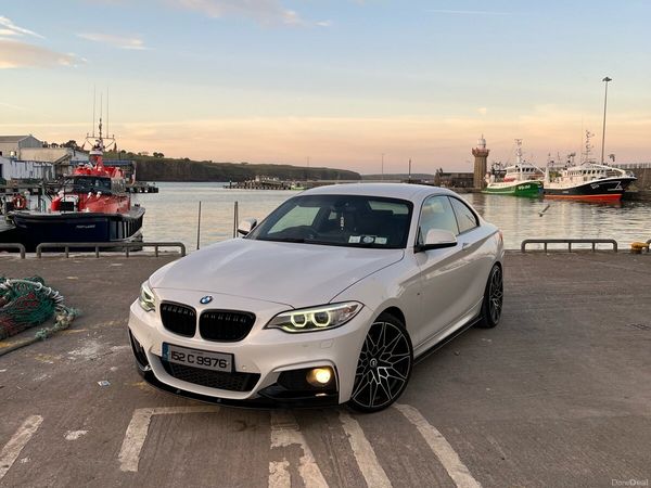 BMW 2-Series Coupe, Diesel, 2015, White