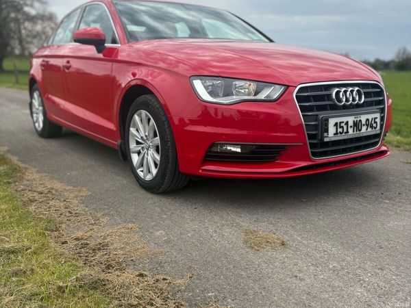 Audi A3 Saloon, Diesel, 2015, Red
