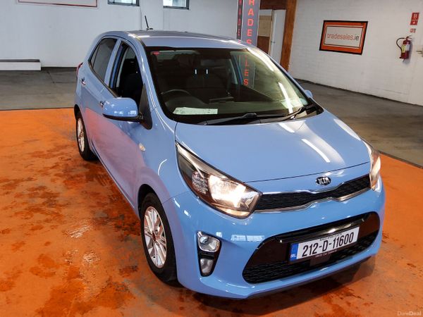 Kia Picanto Hatchback, Petrol, 2021, Blue