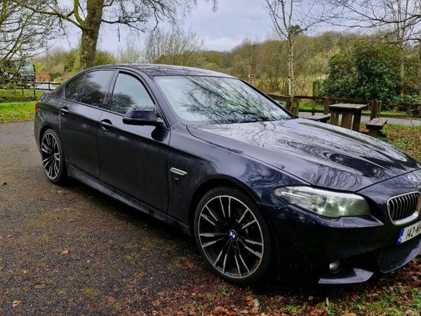 BMW 5-Series Saloon, Diesel, 2014, Black