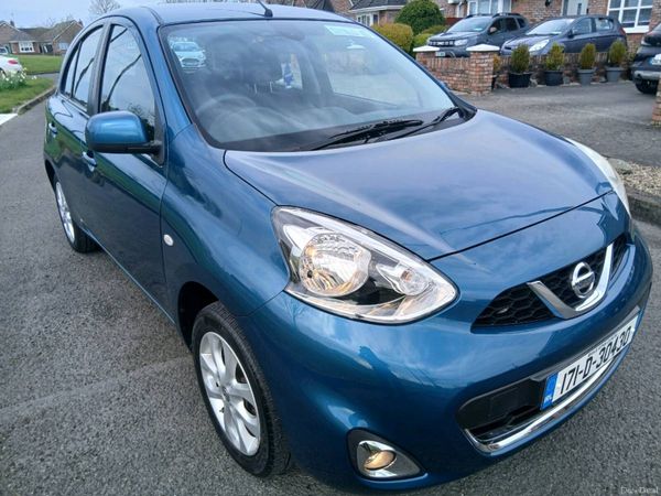Nissan Micra Hatchback, Petrol, 2017, Blue