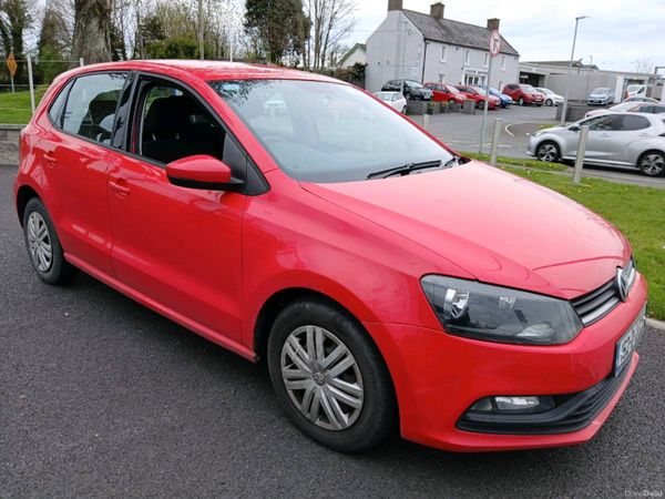 Volkswagen Polo Hatchback, Diesel, 2015, Red