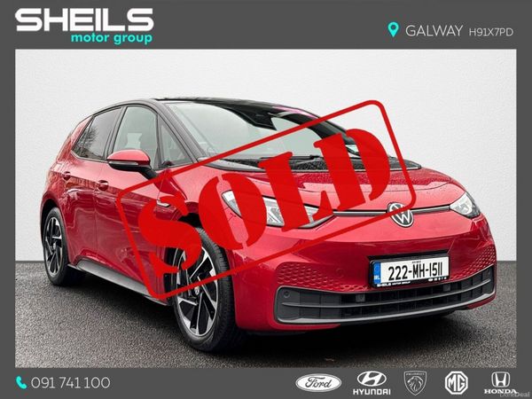 Volkswagen ID.3 Estate, Electric, 2022, Red