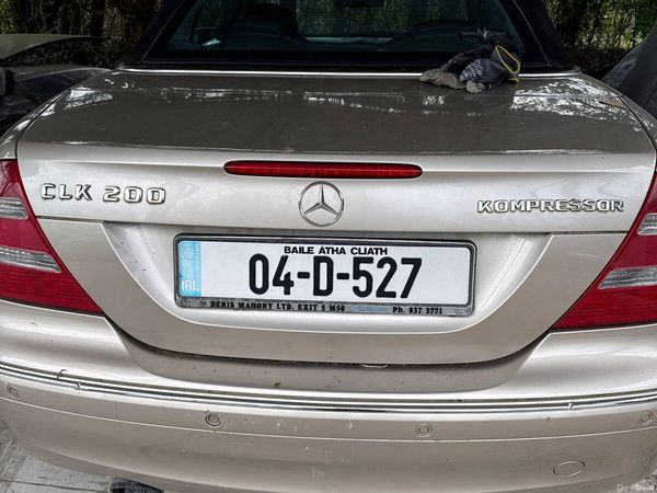 Mercedes-Benz CLK Convertible, Petrol, 2004, Beige