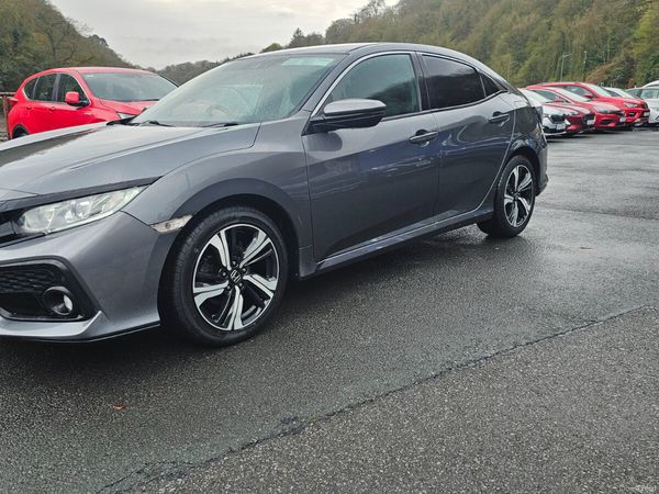 Honda Civic Hatchback, Petrol, 2018, Grey