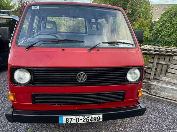 Volkswagen Other Minibus, Diesel, 1987, Red