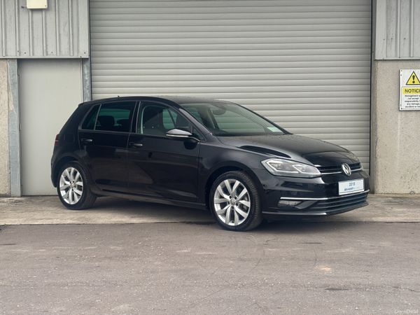 Volkswagen Golf Hatchback, Petrol, 2018, Black