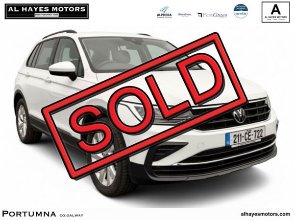 Volkswagen Tiguan SUV, Diesel, 2021, White
