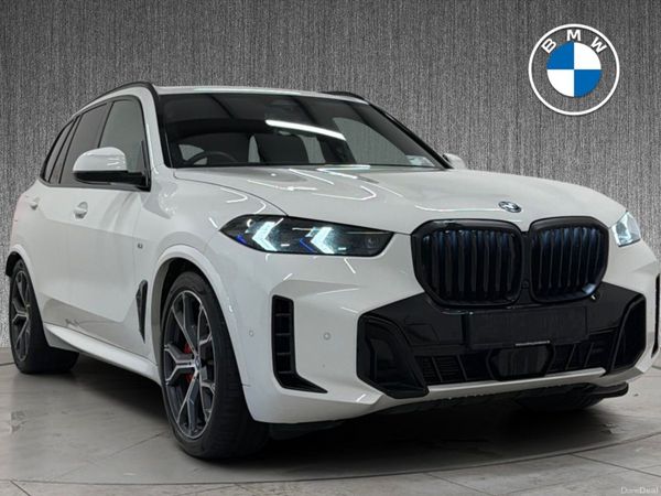 BMW X5 SUV, Petrol Plug-in Hybrid, 2025, White