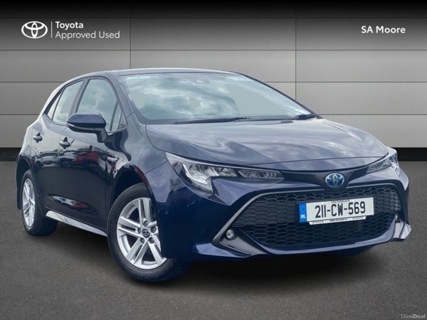 Toyota Corolla Hatchback, Petrol Hybrid, 2021, Blue