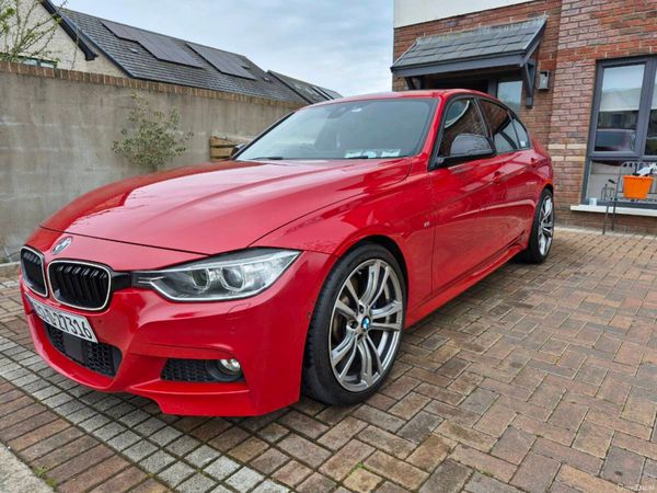 BMW 3-Series Saloon, Petrol, 2013, Red