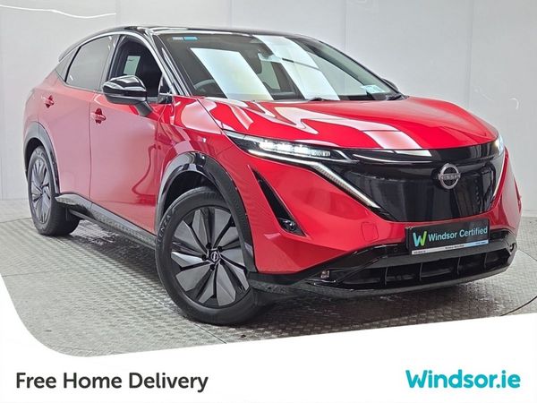 Nissan Ariya MPV, Electric, 2024, Red