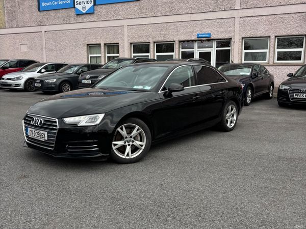Audi A4 Saloon, Diesel, 2017, Black