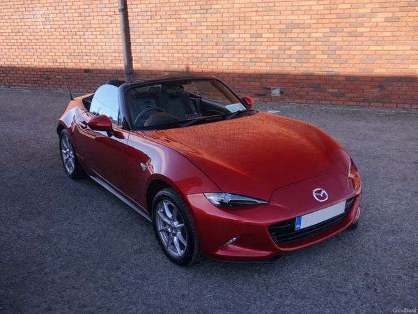 Mazda MX-5 Convertible, Petrol, 2017, Red