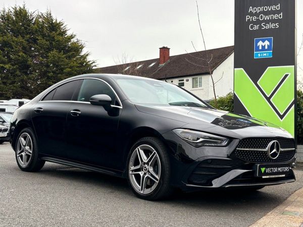 Mercedes-Benz CLA Coupe, Petrol Plug-in Hybrid, 2024, Black