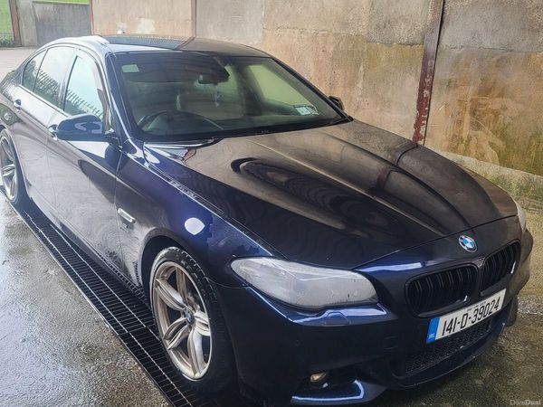 BMW 5-Series Saloon, Diesel, 2014, Black