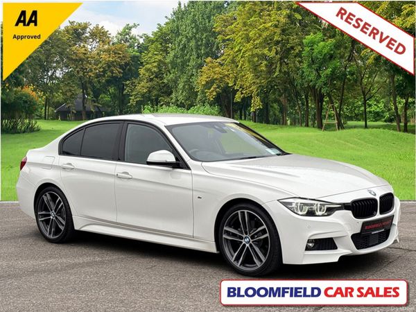 BMW 3-Series Saloon, Diesel, 2018, White