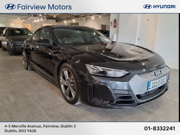 Audi e-tron GT quattro Coupe, Electric, 2022, Black