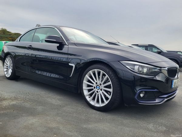 BMW 4-Series Convertible, Diesel, 2018, Black