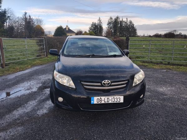 Toyota Corolla Saloon, Petrol, 2008, Black
