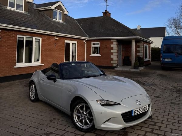 Mazda MX-5 Convertible, Petrol, 2015, Silver
