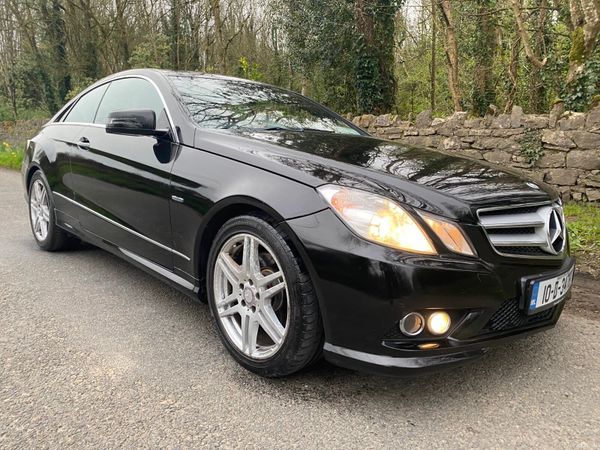 Mercedes-Benz E-Class Coupe, Diesel, 2010, Black