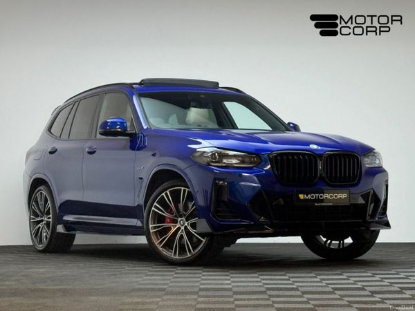 BMW X3 SUV, Petrol Plug-in Hybrid, 2022, Blue