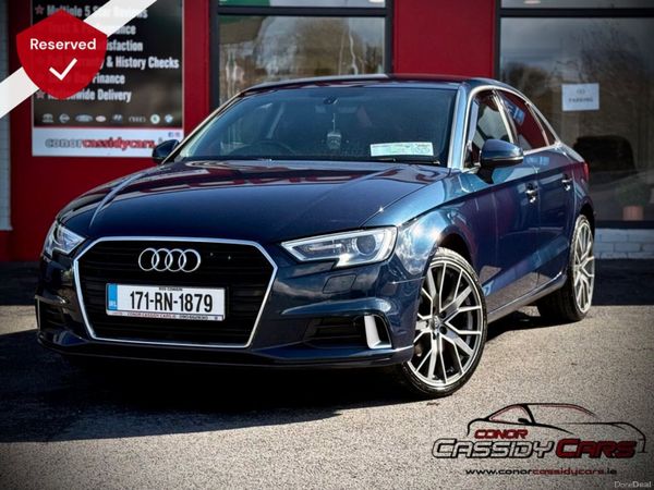 Audi A3 Saloon, Diesel, 2017, Blue