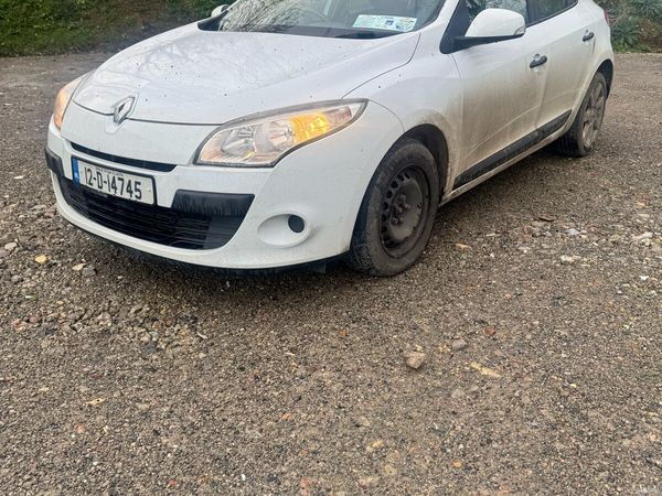 Renault Megane Hatchback, Diesel, 2012, White