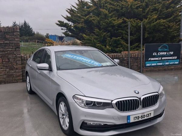 BMW 5-Series Saloon, Diesel, 2017, Grey
