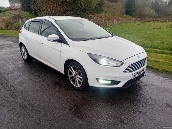 Ford Focus Hatchback, Diesel, 2016, White