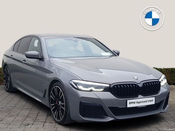 BMW 5-Series Saloon, Diesel, 2021, Grey
