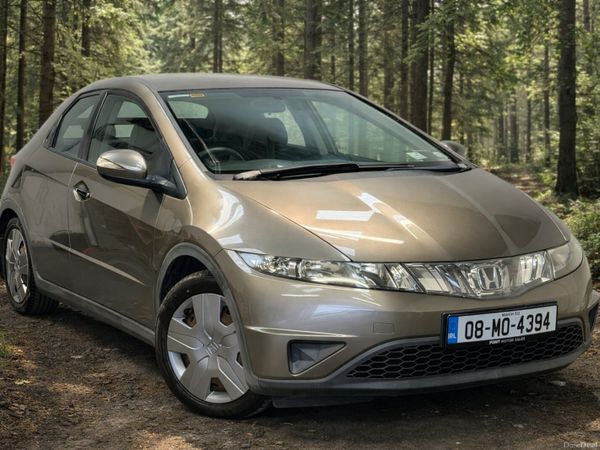 Honda Civic Hatchback, Petrol, 2008, Grey