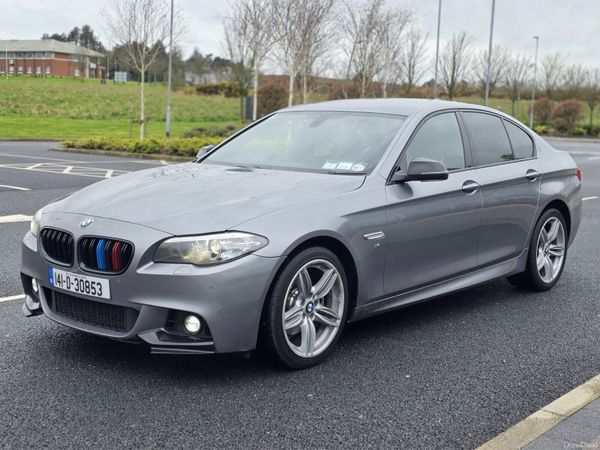 BMW 5-Series Saloon, Diesel, 2014, Grey
