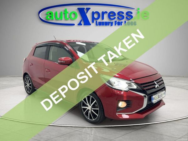 Mitsubishi Mirage Hatchback, Petrol, 2020, Red