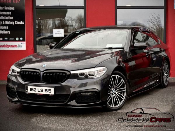 BMW 5-Series Saloon, Diesel, 2018, Grey