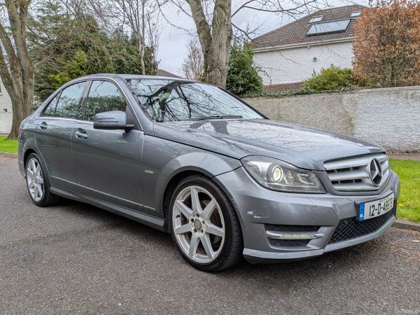 Mercedes-Benz C-Class Saloon, Diesel, 2012, Grey