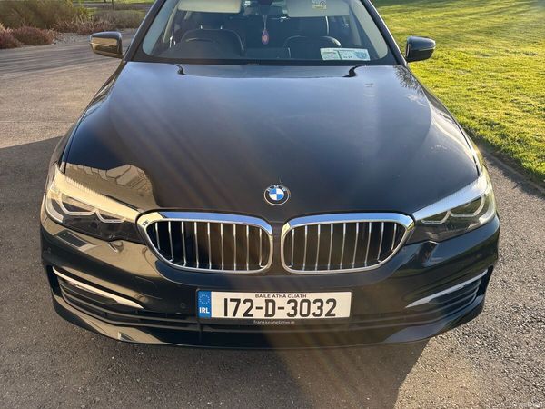 BMW 5-Series Saloon, Diesel, 2017, Black