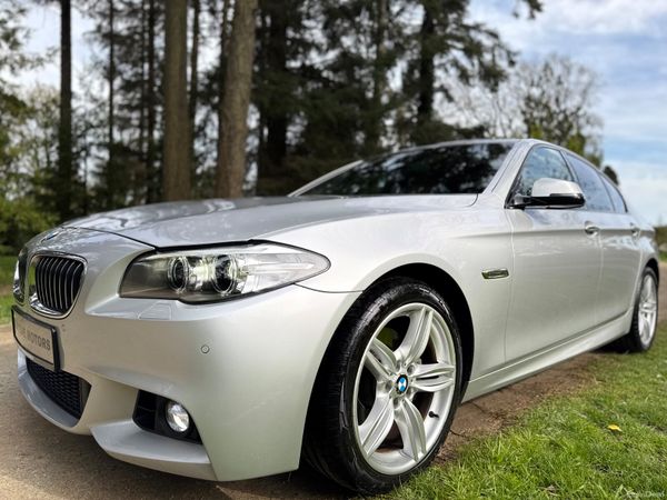 BMW 5-Series Saloon, Diesel, 2014, Silver