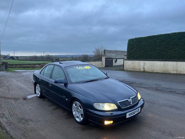 Vauxhall Omega Saloon, Petrol, 2002, Blue