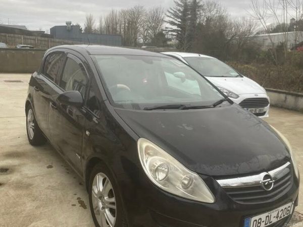 Opel Corsa Hatchback, Petrol, 2008, Black