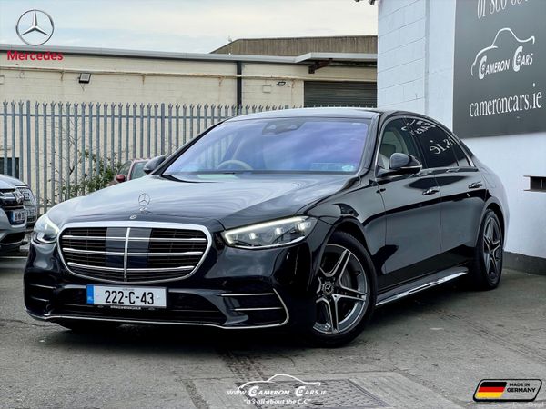 Mercedes-Benz S-Class Saloon, Petrol Plug-in Hybrid, 2022, Black