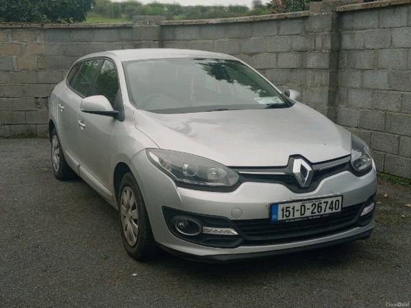 Renault Megane Estate, Diesel, 2015, Silver