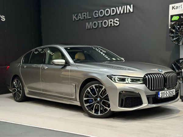 BMW 7-Series Saloon, Petrol Plug-in Hybrid, 2020, Grey