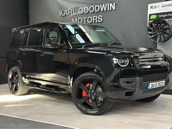 Land Rover Defender SUV, Petrol Plug-in Hybrid, 2026, Black