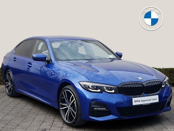 BMW 3-Series Saloon, Petrol Plug-in Hybrid, 2021, Blue