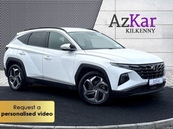 Hyundai Tucson SUV, Petrol Plug-in Hybrid, 2023, White