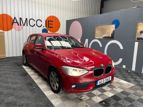 BMW 1-Series Hatchback, Petrol, 2014, Red