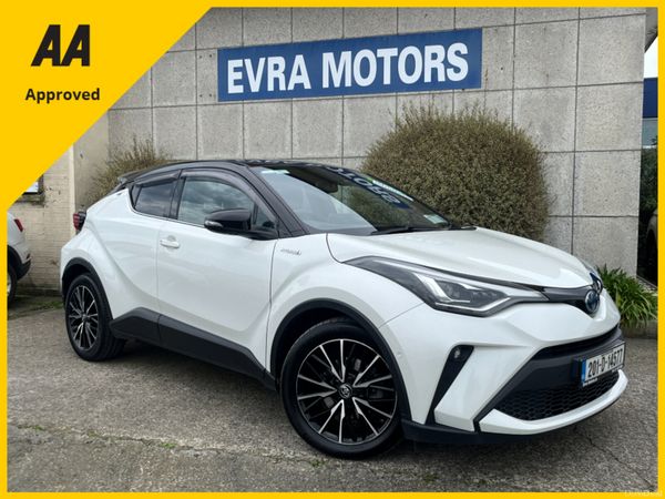 Toyota C-HR SUV, Petrol Hybrid, 2020, White
